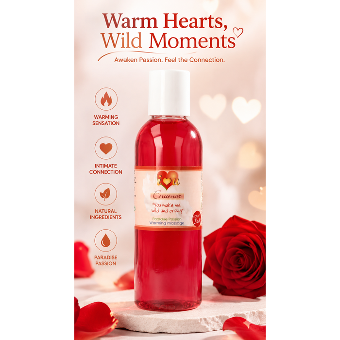 Ulei de Masaj, Nature Body, Enamore Paradise Capsuni Fructul Pasiunii, 100 ml